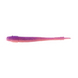 Силіконові приманки личинки (102mm) в кольорі Violet-orange №10 Riber shad 4" PR70 фото 1