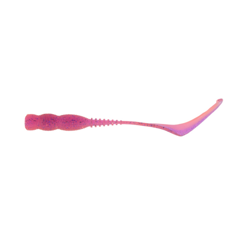 Силіконові приманки твістери (89mm) в кольорі Violet-orange №10 Long tail 3,5" PR111 фото
