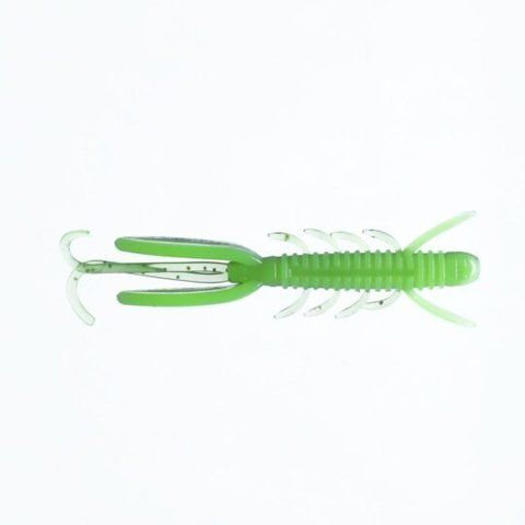 Силіконові приманки Crustacean 3in в кольорі Black-Chartreuse №6 PR189 фото