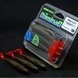 Силіконові приманки шеди (102mm) в кольорі Watermelon №12 Shiner scal 4" tail color PR154 фото 2
