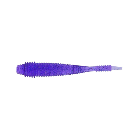 Силіконові приманки личинки (76mm) в кольорі Violet №5 Riber shad 3" PR50 фото