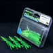 Приманка креветка New shrimp 3.5 inch (89mm) в кольорі Chartreuse №3 PR33 фото 2