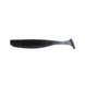 Силіконові приманки шеди (76mm) в кольорі Black №11 Shiner scal 3" PR131 фото 1